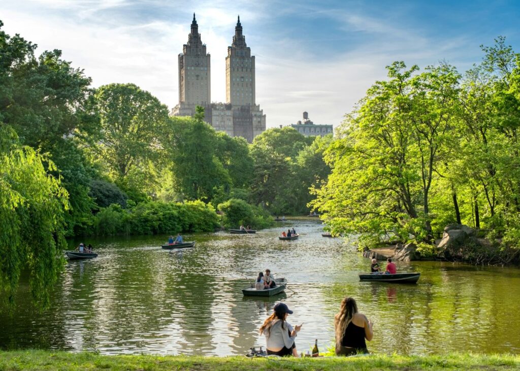 Central Park in New York City, NY